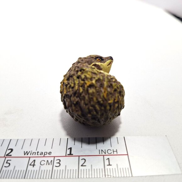 AAA Miniature Hedgehog Figure 1.25" Brown - Picture 8 of 9